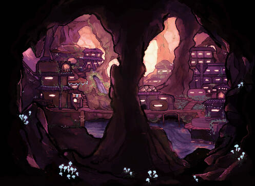 Grotto in the Underdark