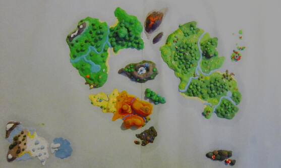 Clay Minecraft Biome Map