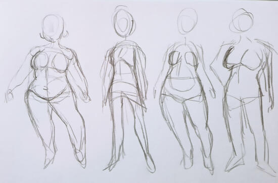 Feminine Body types