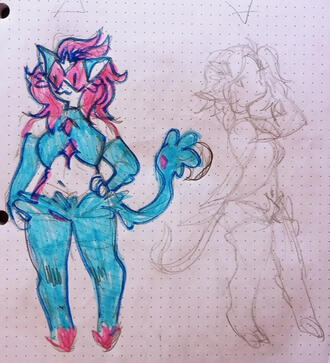 Lioness superhero design??