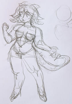 Sheep dragon lady