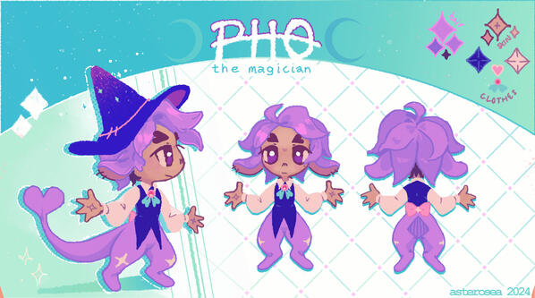 Pho: The Magician Reference Sheet