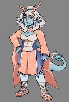 Celandine Sky Costume