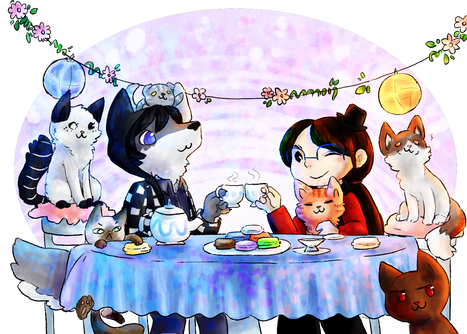 Macaroon Teaparty
